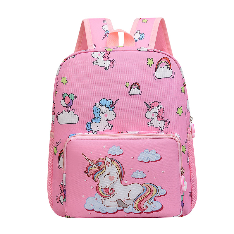 Unicorn bag New Unicorn Children's Schoolbag Korean Cartoon Cute Kindergarten Baby Backpack