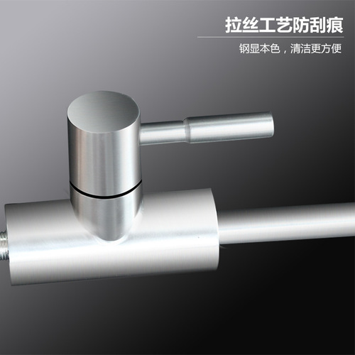 Water purifier faucet household direct drinking machine 2-point PE water pipe joint 304 stainless steel filter accessories