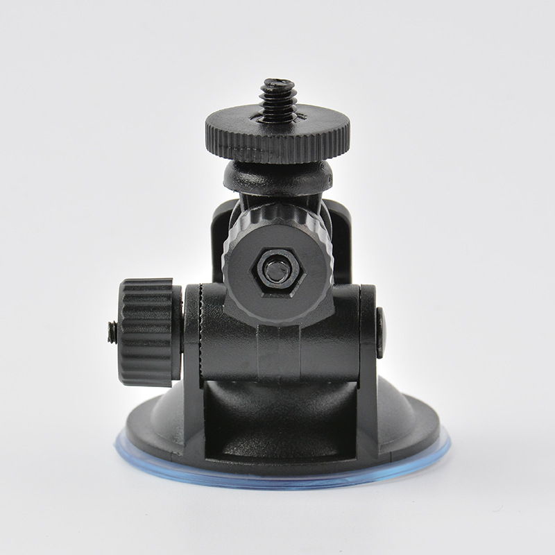 Soporte de grabadora de conducción de tornillo de 6MM Soporte de ventosa de coche Mini soporte de ventosa de coche de instrumento universal