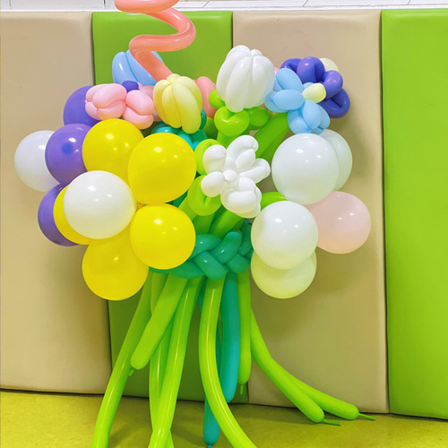 Internet celebrity ins style rose shape balloon flower bouquet birthday scene layout decoration diy material photo props