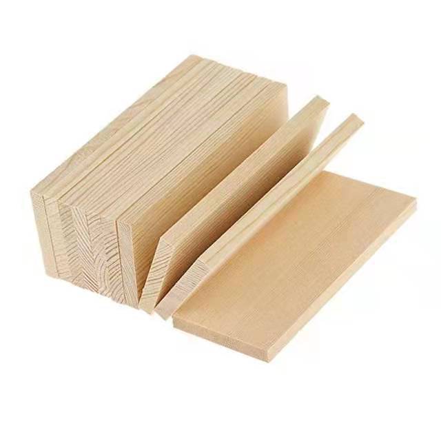 无结抛光松木板板材直拼板桐木竹木 木条板材制品DIY木片木板木片