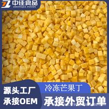 冷冻芒果丁  速冻芒果丁  鲜冻芒果 果酱果汁工厂商用冷冻水果