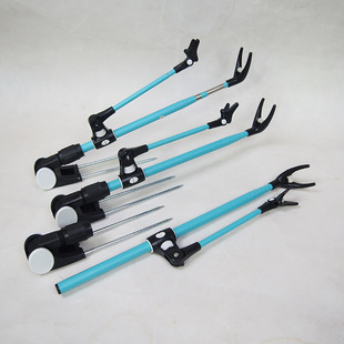Bold Battery Bracket Automatic Fishing Rod Bracket Floor Insertion Dual-purpose Fishing Bracket Fishing Gear Supplies
