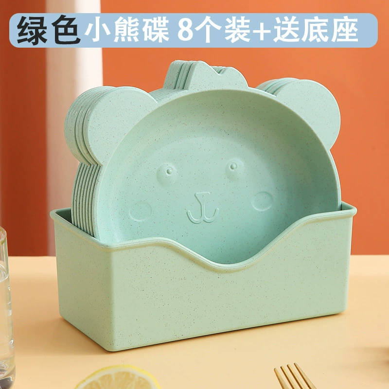 Geometric Plastic Cute Desktop Trash Bin, Home Small Waste Can, Decorative Shapes & Colors