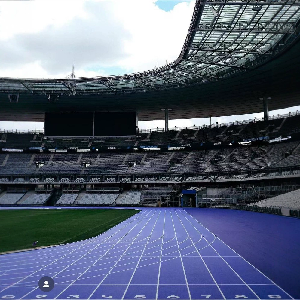 Фиолетовый пластиковый беговой трек из гранул EPDM, цветной резиновый материал для уличных детских площадок и баскетбольных площадок