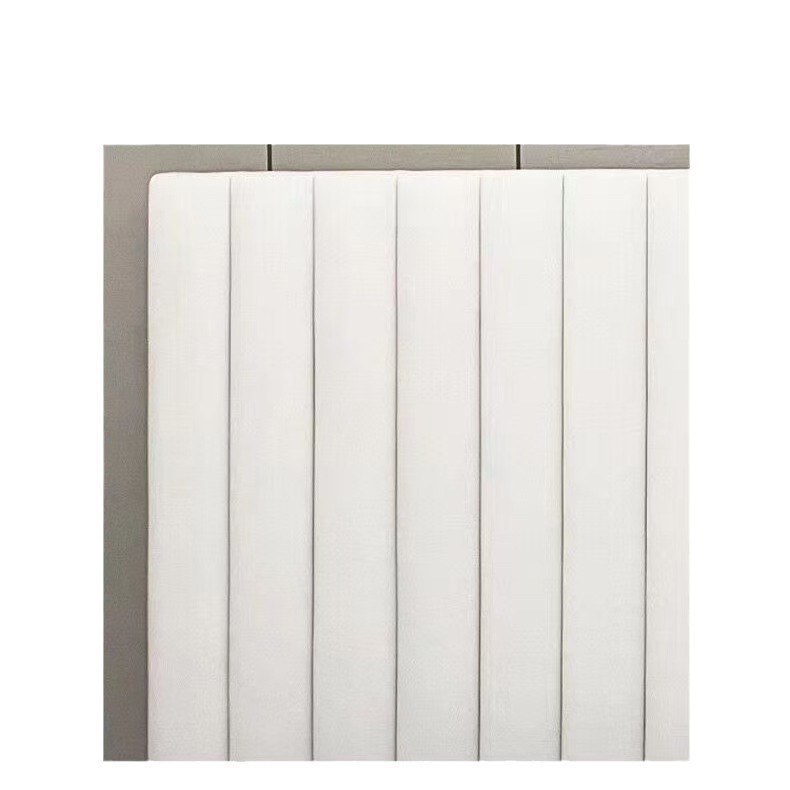 Cama de tela minimalista, cama de cama de cama principal, cama de aire minimalista, cama doble, cama de tela de tecnología de lujo sin lavado.