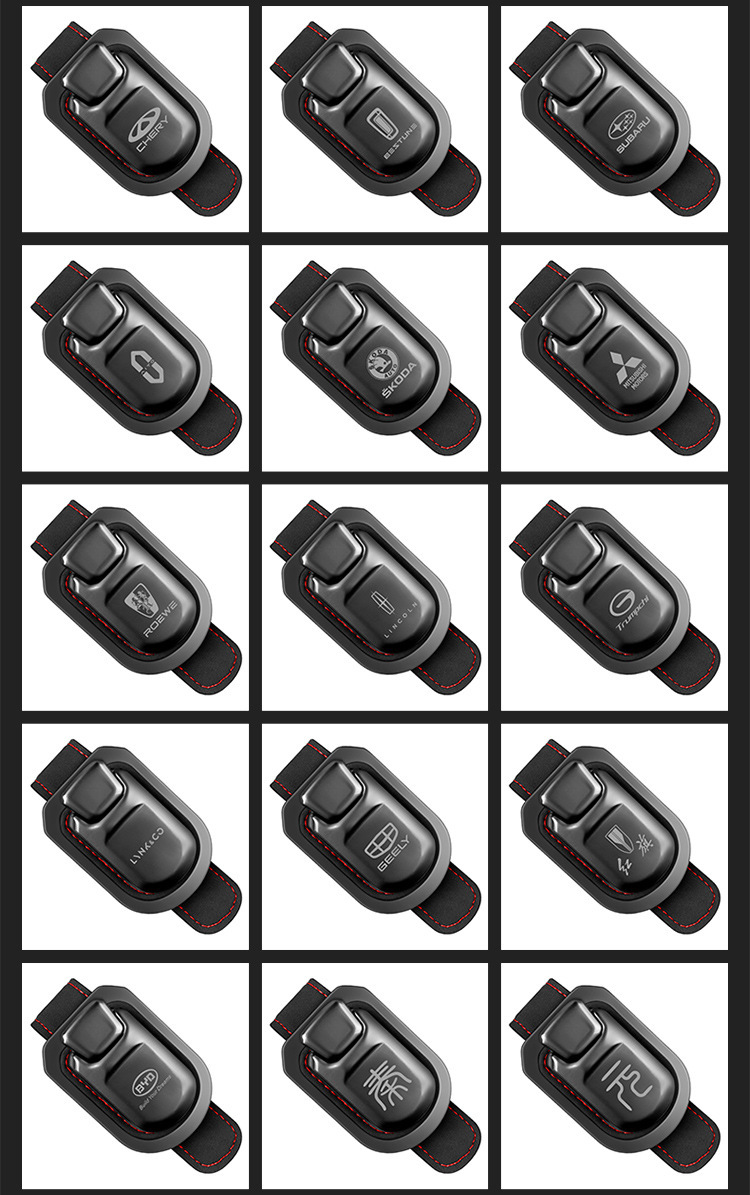 Car Glasses Holder Multi-function Vehicle Sunglasses Holder Car Inner Sun Visor Sunglasses Case Storage Card Holder