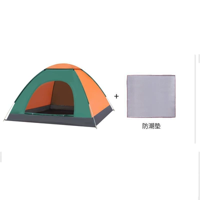 Avtomobil dam çadırları, Sun Protection, Rainproof, Lightweight, No - toss-package-1-color-matching-quick-opening-of-1-2-people-single-door-without-skylight-200125115cm