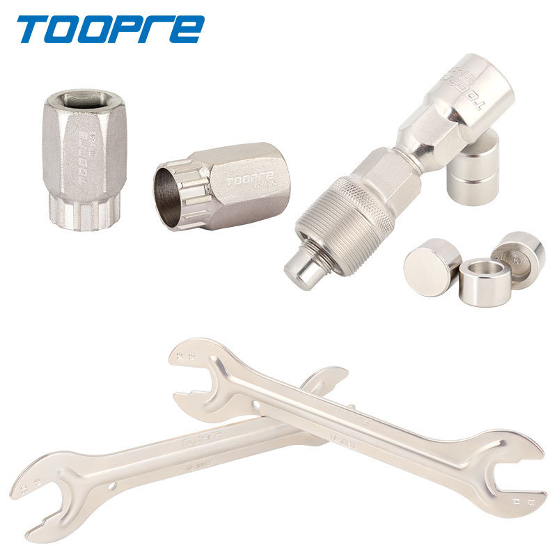 Llave de Extracción de Rueda Libre para Bicicleta de Metal para Reparación de Eje Central