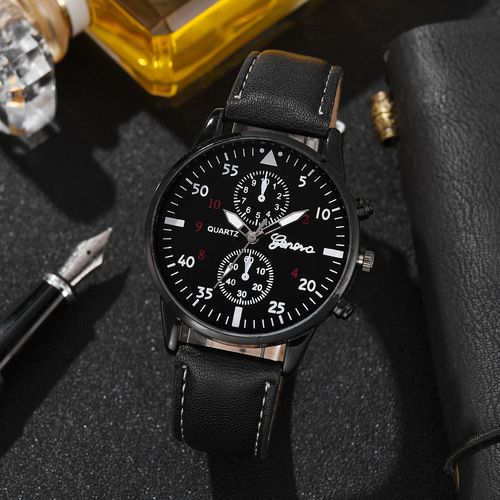 Alibaba.com New Men's Fashion Watch, Unisex Stylish Watch, Export Hot Selling Business Two-Handed Watch, Factory Direct Sale