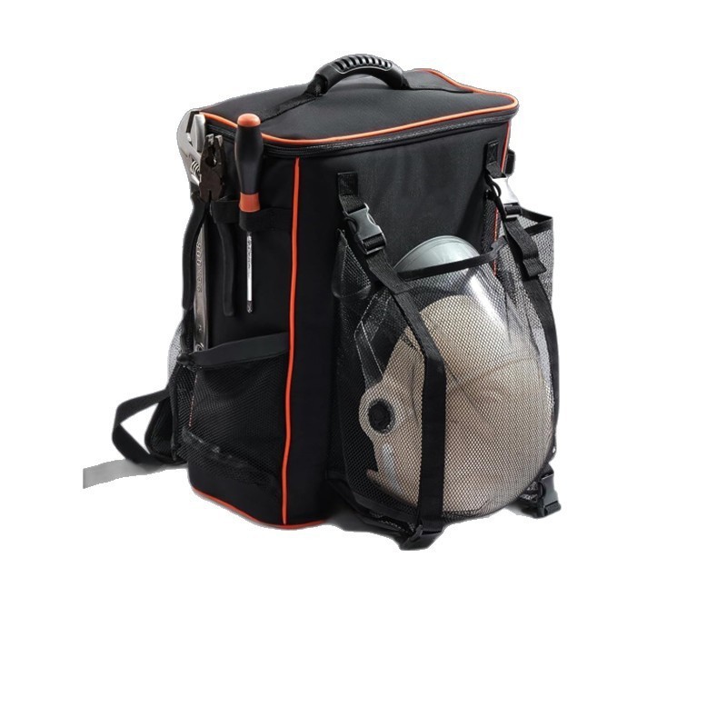 Transfronterizo nuevo 33L mochila soldador 600D poliéster extremo paquete de equipo multipropósito bolsa de almacenamiento de equipos