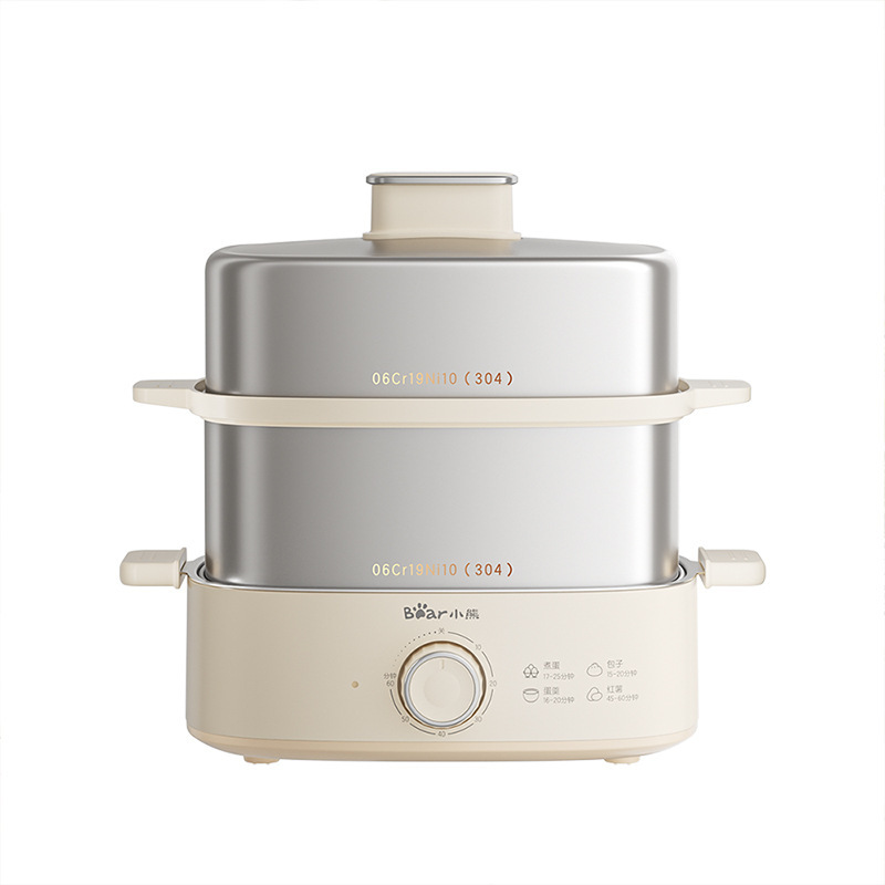 小熊电蒸锅ZDQ-K12L3小型家用多功能不锈钢迷你蒸锅烹饪机早餐机|undefined