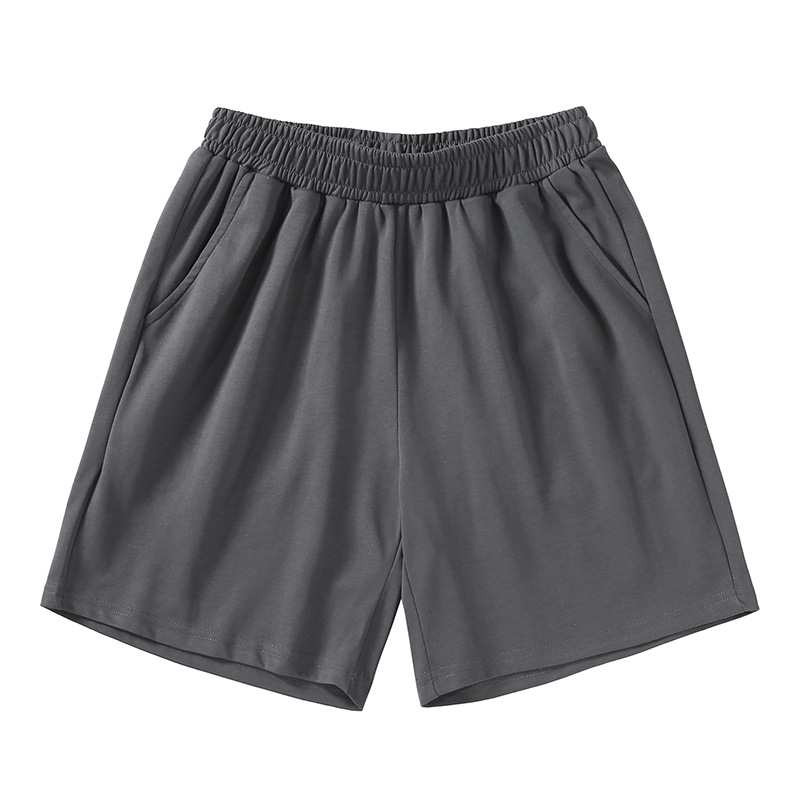 2026 Summer 240g FOG Color Quick-drying Cotton Shorts Loose American Simple Street Tide Brand Casual Five-point Pants_viptrois.com