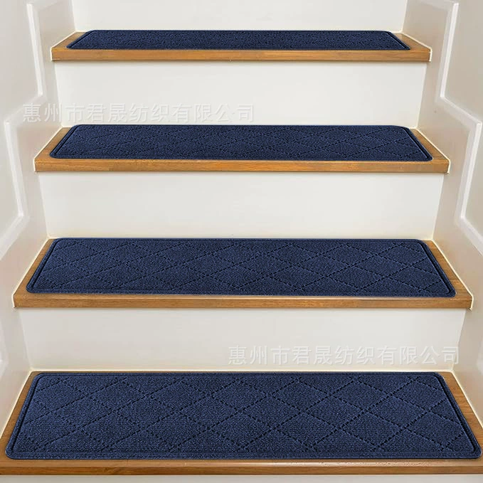 Amazon Горячие печатные лестничные коврики TPR самоклеящиеся безрезиновые коврики лестничные коврики
