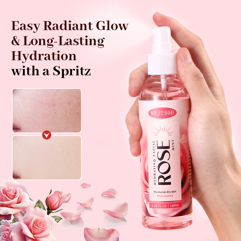 MEJISOO Rose Hydrating Facial Mist跨境亚马逊外贸玫瑰保湿喷雾