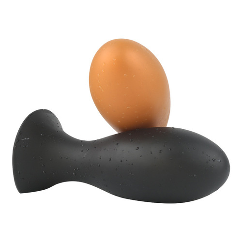 Anal plug for men and women, soft, super thick egg-shaped dildo, anal plug, fisting stallion masturbation device, sex toy sm