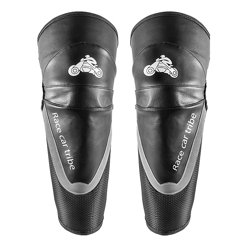 Equipo de protección de la motocicleta Riding rodillera a prueba de frío caliente equipo de la motocicleta almohadilla de la pierna a prueba de viento de invierno engrosada almohadilla del codo