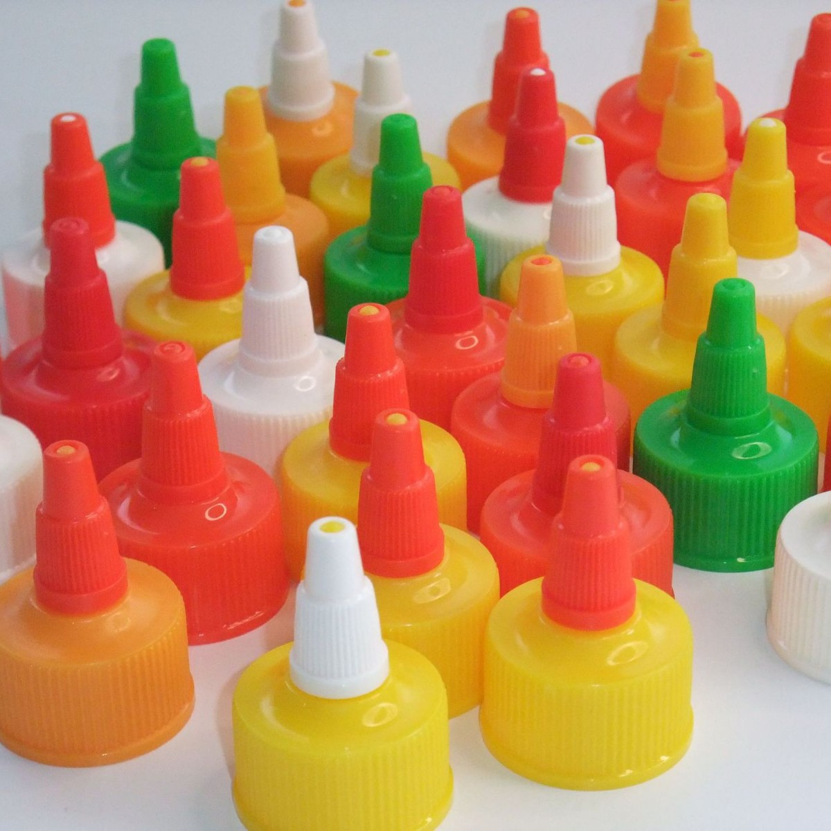 专业加工28口径瓶番茄酱酱油醋透明瓶尖嘴盖韩国酱瓶PET透明食品