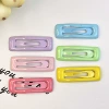 Small oil dripping square BB clip 3.2cm mixed single