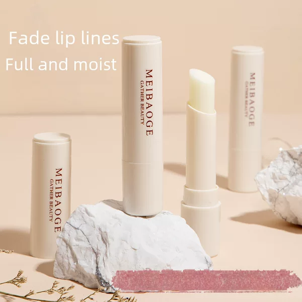 MEIBAOGE Vaseline Lip Balm Lip Balm Hydrating Moisturizing Anti-dry Moisturizing Lip Balm Men's and Women's Skin Care Products