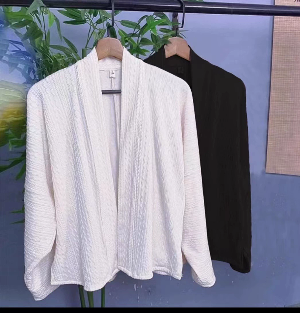 Юбка с верхом на лице, Женский вязаный свитер Hanfu, Новый китайский стиль, улучшенная повседневная одежда для поездок на места, кремово-белый топ