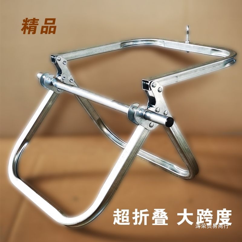 折叠监控架子光纤缆钎网线皮线放线架施工放线盘导
