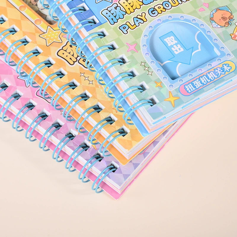 Toy, cartoon sticker, laptop, capsule toy, three in one