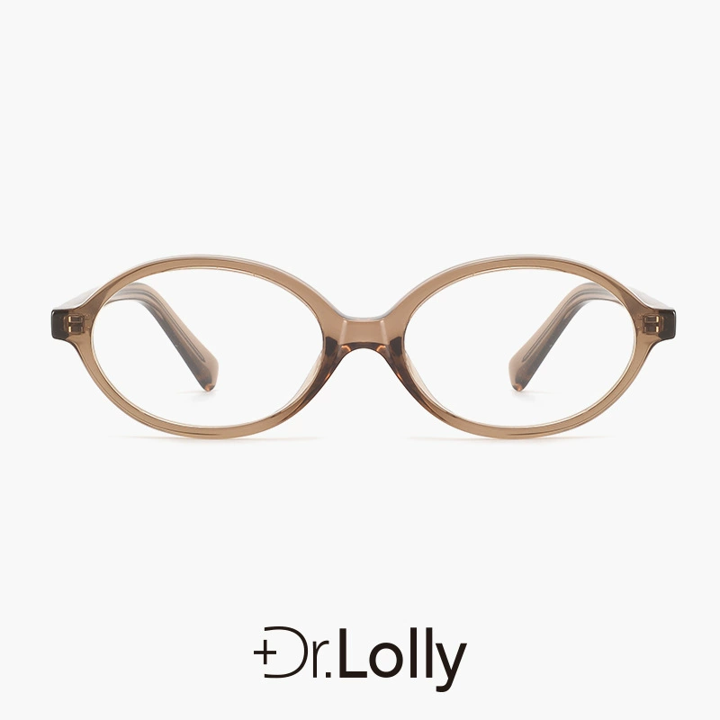 DR.LOLLY платформа мимиум Danyang очков рама овальная ретро панцирь меланж миопия женский премиум-сегмент анти-синий свет
