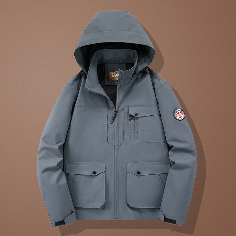 Men's Clothing New spring and autumn men's jacket windproof and waterproof jacket light breathable outdoor jacket_voghion.com