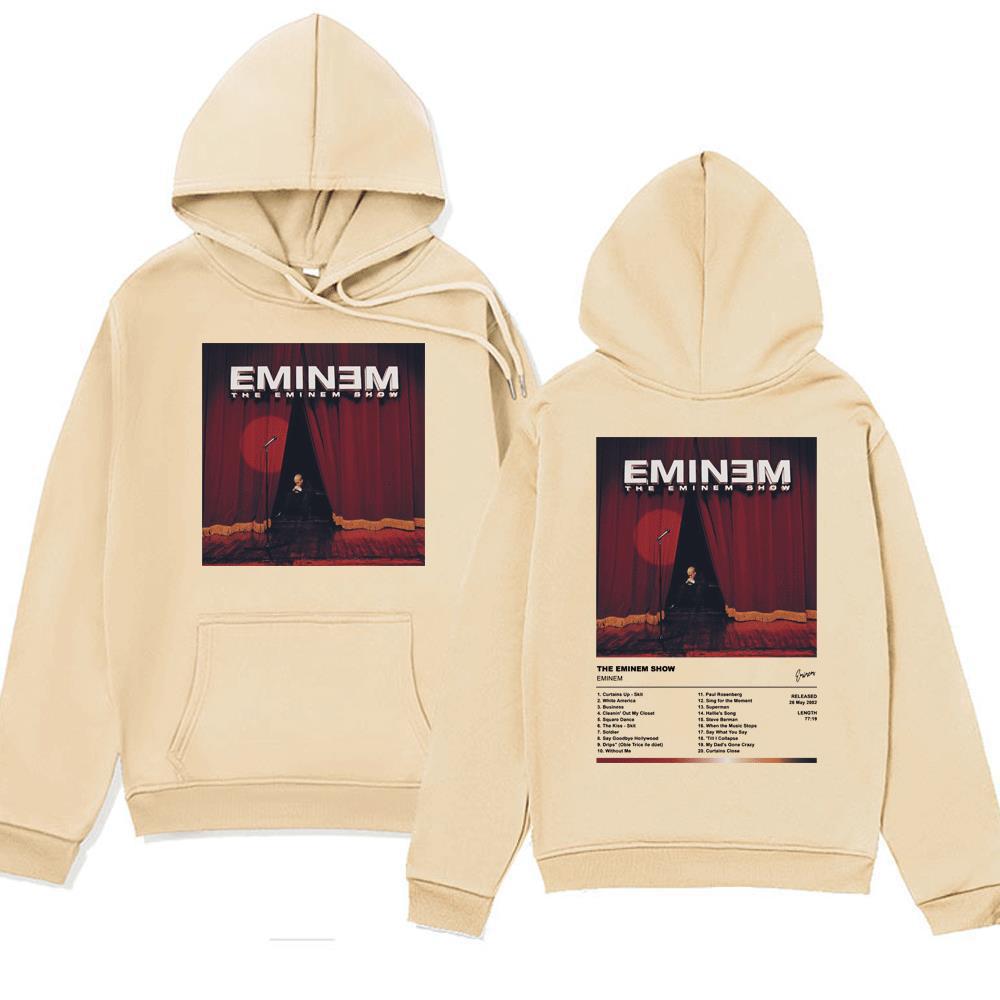 Singer Eminem Hoodie 90s Vintage Harajuku Clothing Sweatshir