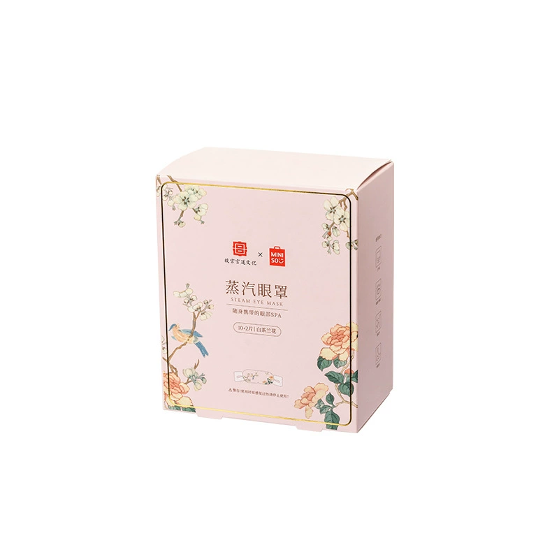 Паровая маска для глаз MINISO Palace Series — поддерживает тепло, снимает усталость глаз