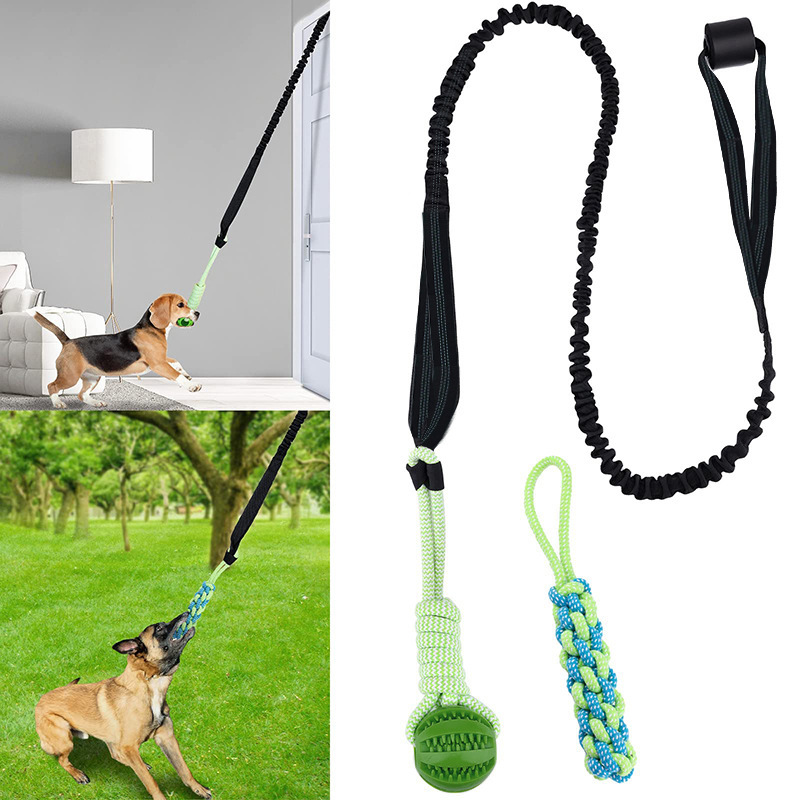 Durable Dog Rope Toy For Interactive Chewing And Teeth Cleaning_voghion.com