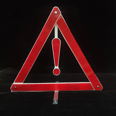 Warning sign Tripod, Reflective Parking Warning