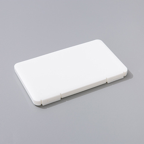 Caja de máscara de estilo japonés, almacenamiento de libros de pestañas, limpieza, clip a prueba de polvo, caja rectangular portátil para pestañas postizas, clip de almacenamiento temporal