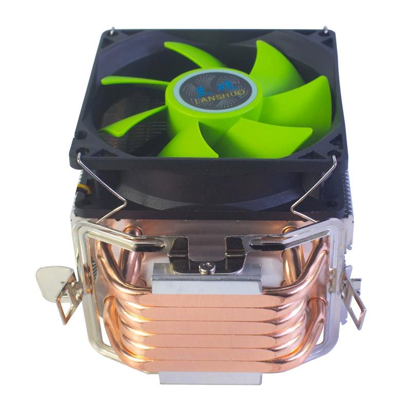 Кулер для CPU Ice Blade 400, шесть медных тепловых трубок, совместим с LGA1155/1366/AMD2011