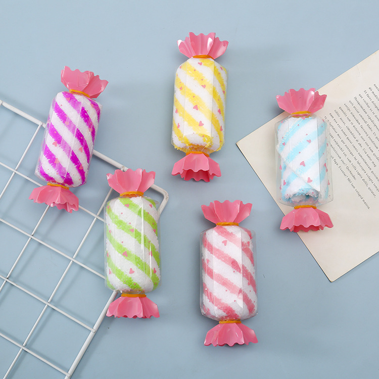 创意蛋糕毛巾饰品皮筋包装盒情人节巧克力糖果礼盒毛巾塑料包装盒