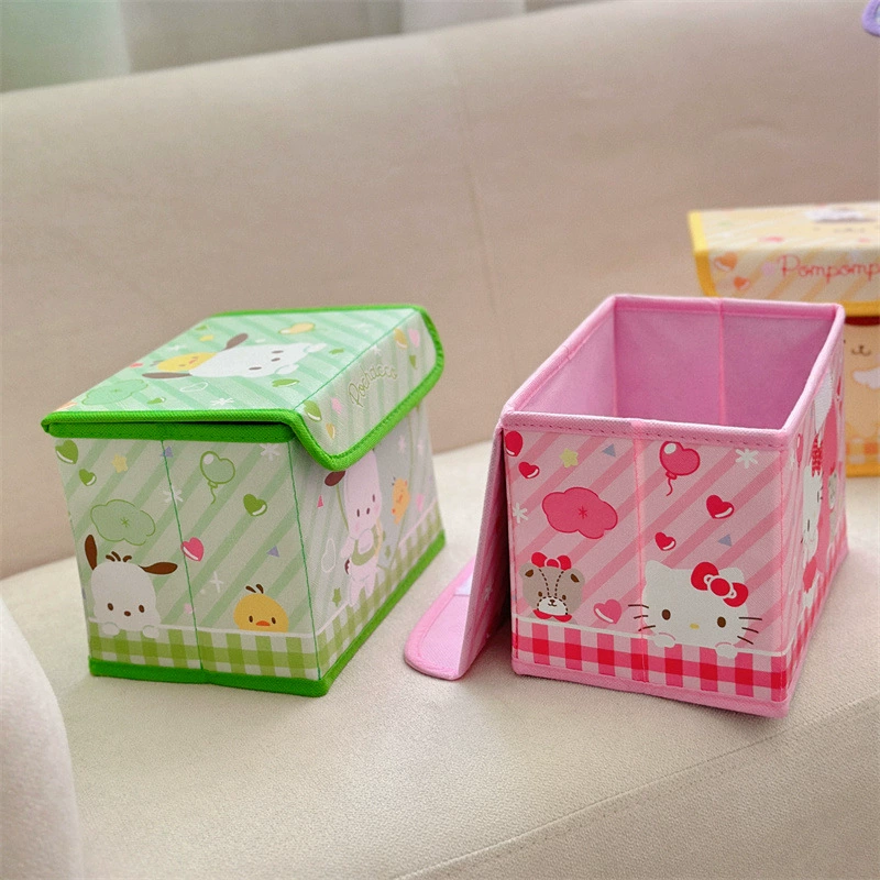 Japanese foldable polyurethane table storage box