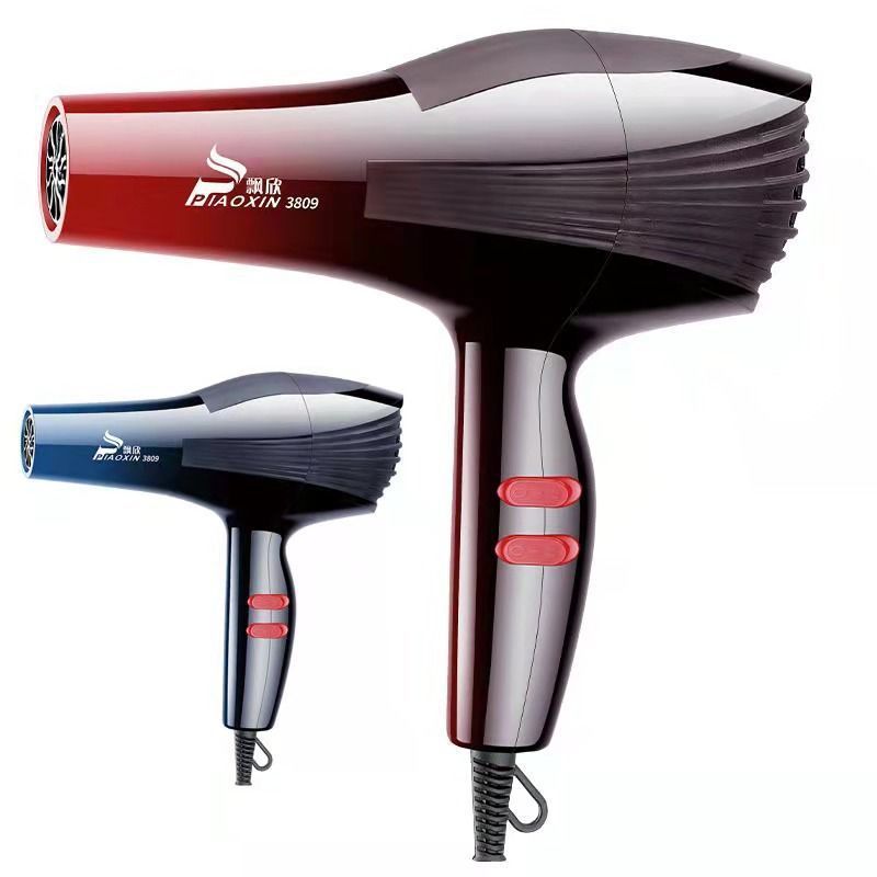ヘアサロン強力ヘアドライヤー家庭用ハイパワー青色光定温風大マイナスイオン温冷ヘアドライヤー供給工場|undefined
