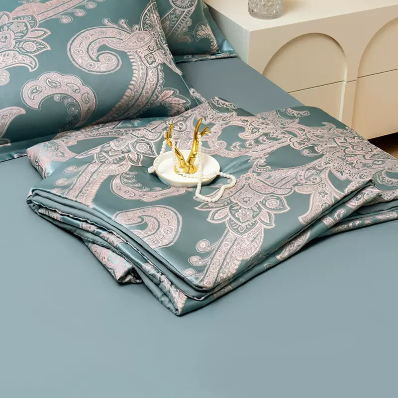 冰羽2025新款轻奢丝滑提花夏被 被子被芯