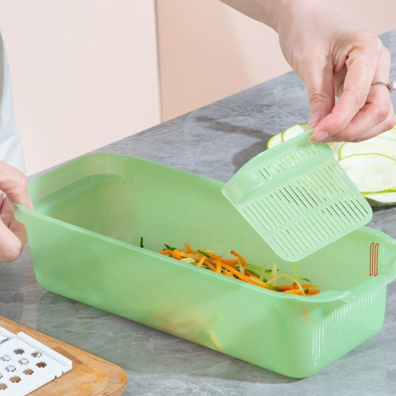 多機能野菜切断ツール、家庭用ジャガイモシュレッダー、ジャガイモキッチンスライス、ステンレス鋼シュレッダー|undefined