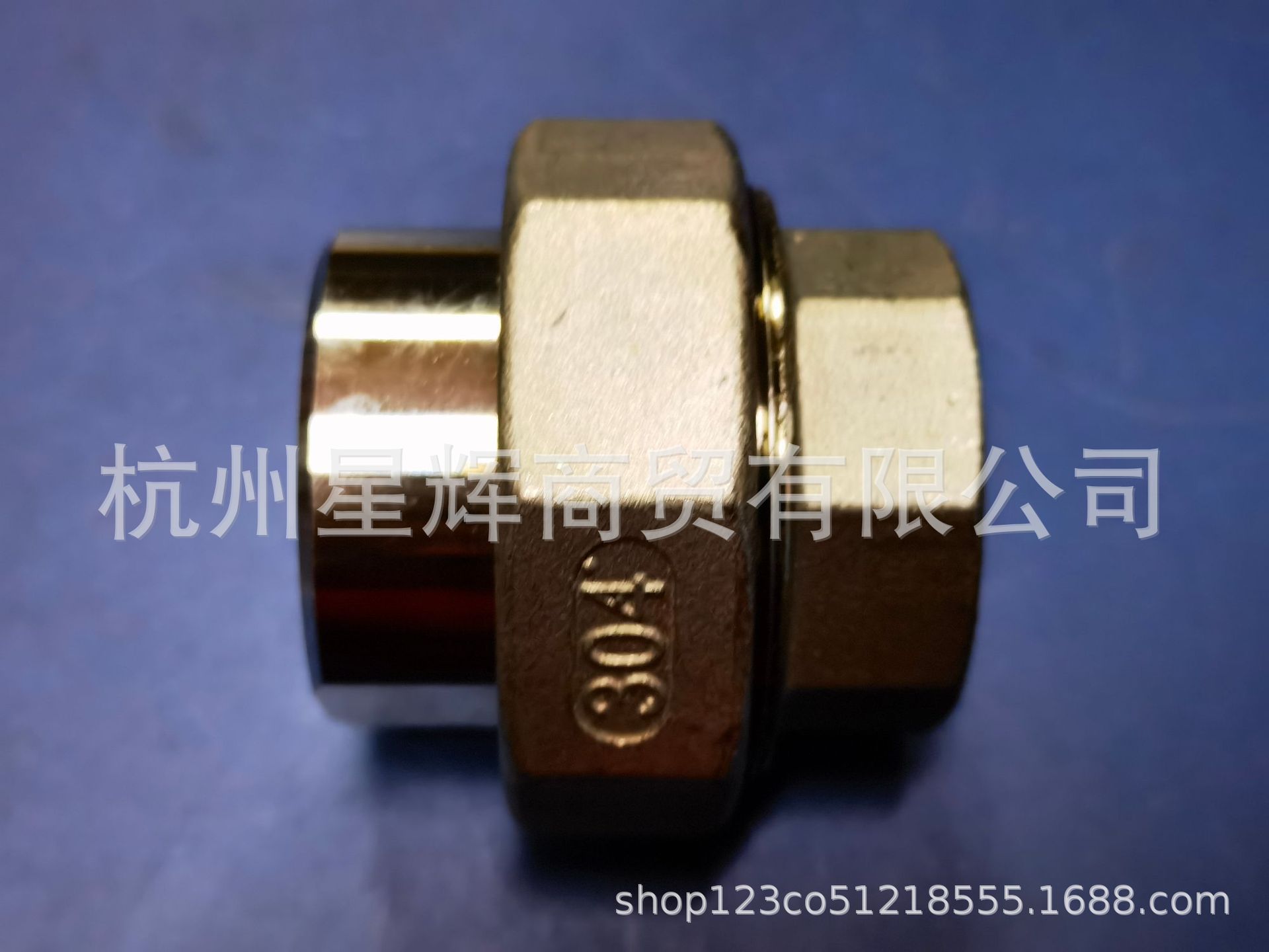 304不锈钢内丝活接，304内丝变径活接，DN25*20活节