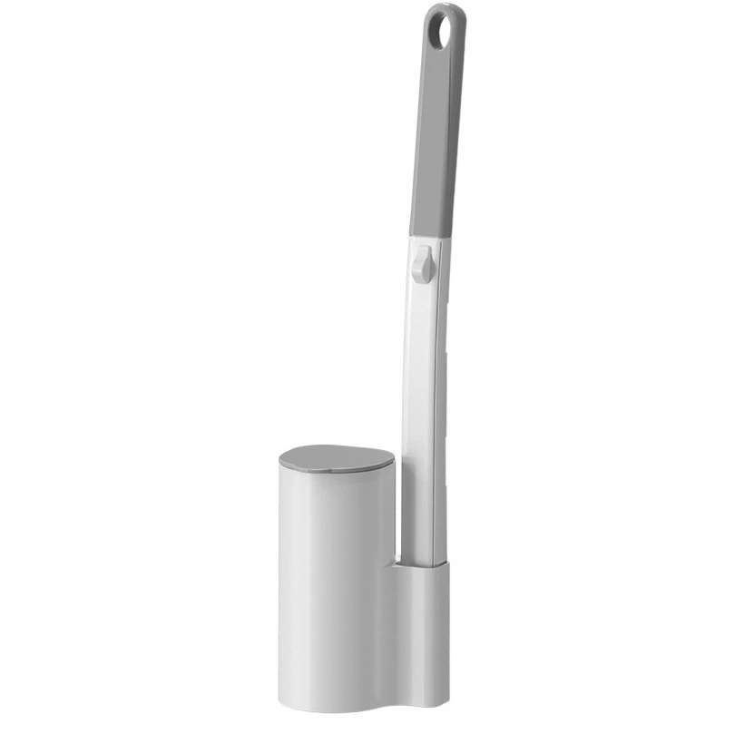 Одноразовая щетка для унитаза без мертвого угла Чистящая Щетка для унитаза Антибактериальная пластиковая щетка для унитаза