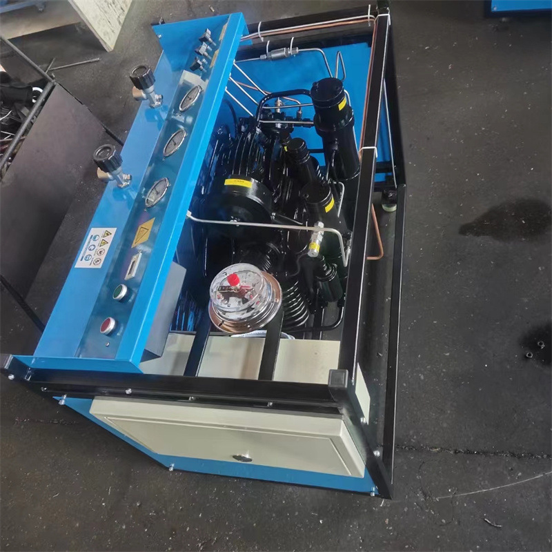 Bomba de llenado de aire portátil de armadura media respirador de aire contra incendios de presión positiva cilindro de aire compresor de aire bomba de llenado de aire