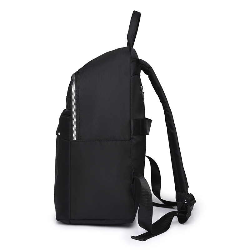 Mochila casual para mujer 2024 – color sólido, gran capacidad, estilo simple y versátil, ideal para estudiantes