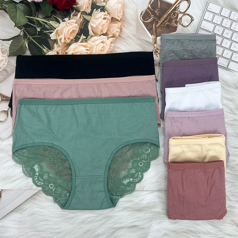 Sexy lace pants, comfortable breathable waist belt, underwear, trousers, high waist, plus size