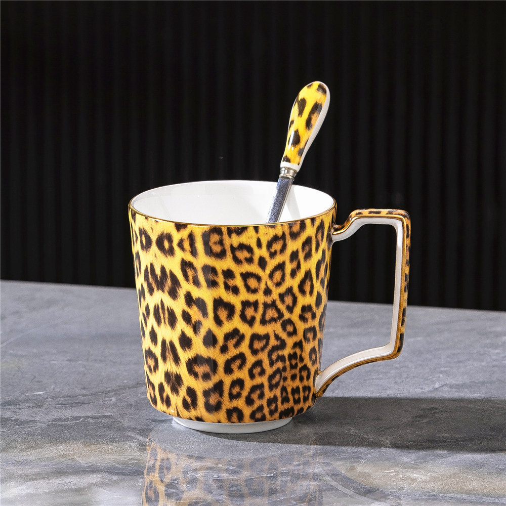 Taza de porcelana fina de estilo europeo, taza de oficina, taza para desayuno, taza para leche, taza para cerveza, taza para té con leche, taza para café