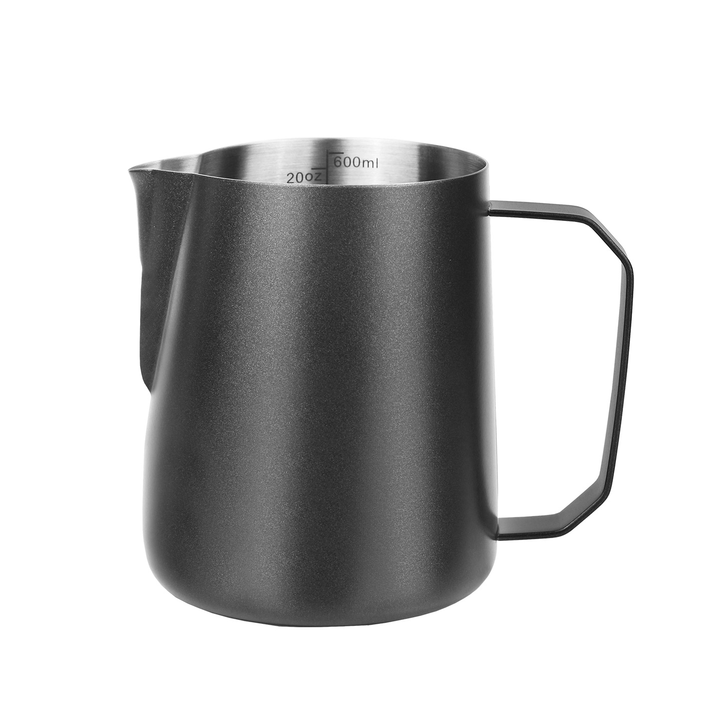Jarra para Espumar Leche 400ml de Acero Inoxidable 304 con Pico Calabaza para Cafetería y Hogar image 6