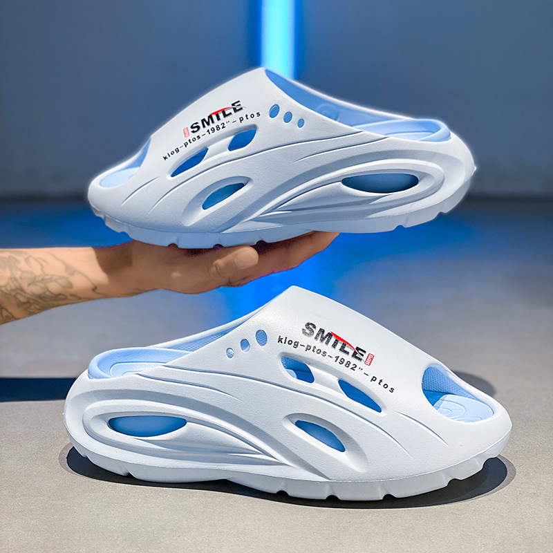 Zapatillas para hombre nuevo verano transpirable ligero ocio deportes al aire libre vadeo en la playa