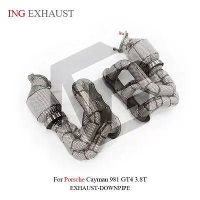 steel manifold downpipe with – Exhaust pipe