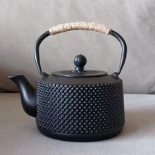 铁茶壶明火家用复古煮茶铁壶日式围炉手工水壶铸铁户外生铁